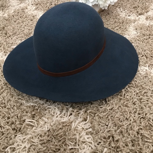 Toucan Collection Navy Blue Wool Felt Hat main image 6
